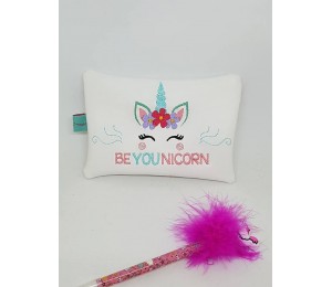 Stickserie ITH - Einhorn Tasche Dreaming Unicorn - BeYOUnicorn